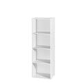 Made-To-Order 47.36 x 11.77 x 15.91 in. 4-Shelf Bookcase, White MA2984777
